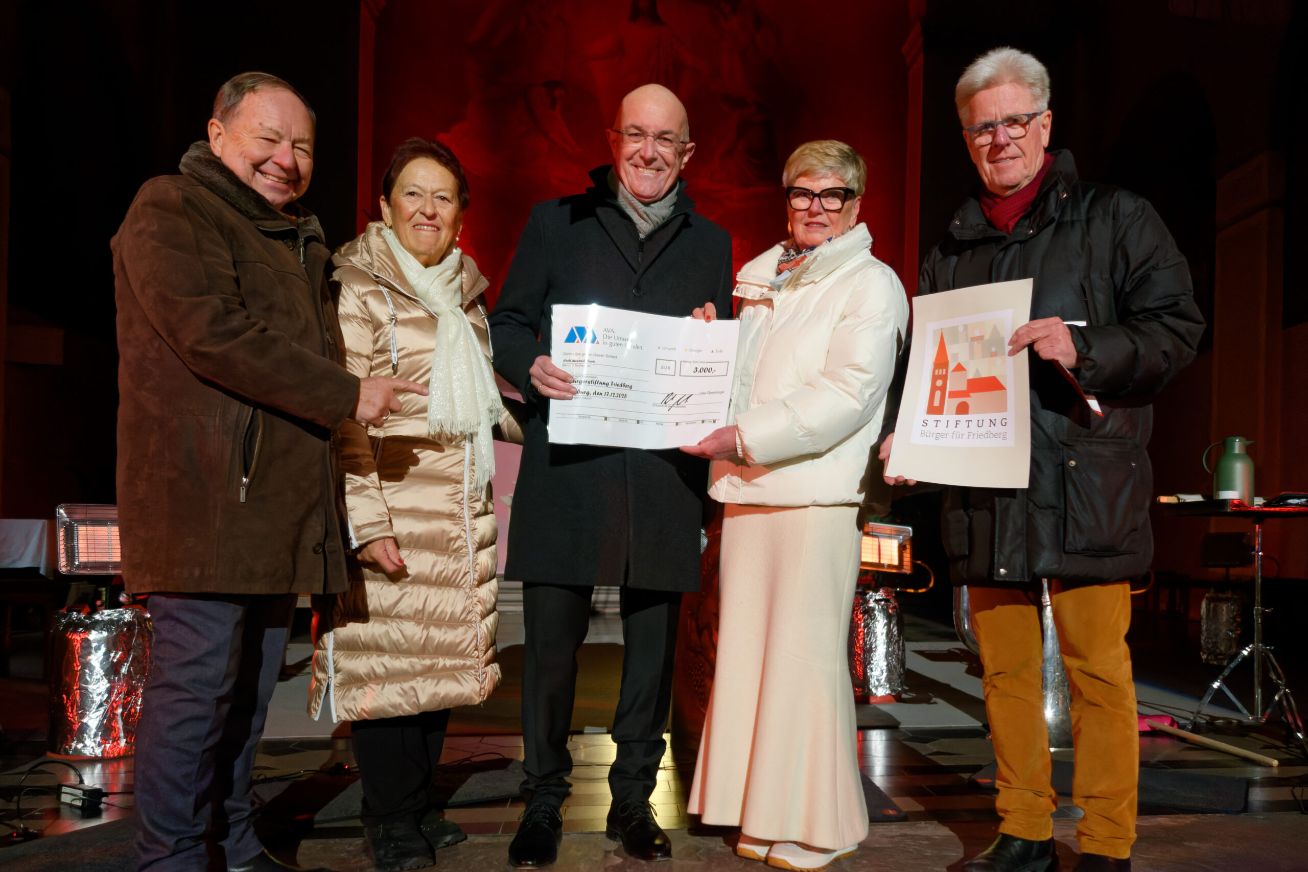 Stiftung Bürger für Friedberg erhält Zuwendung