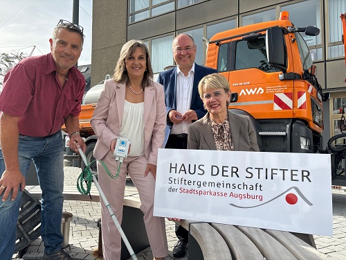HAUS DER STIFTER unterstützt Smartes Gießmanagement
